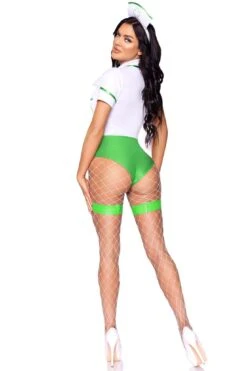 LEG AVENUE 2 Piece Nurse Feelgood | Green -Strippers Heels Store 2 Piece Nurse Feelgood Green Nurse Costumes Leg Avenue SEXYSHOES COM 5