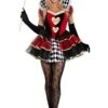 LEG AVENUE 2 Piece Queen Of Hearts -Strippers Heels Store 2 Piece Queen Of Hearts Tiered Dress Petticoat And Crown Fairytale Costumes Leg Avenue SEXYSHOES COM 4