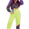 LEG AVENUE 2 Piece Rad 80S Tracksuit, Includes Zip-Up Tracksuit & Headband -Strippers Heels Store 2 Piece Rad 80S Tracksuit Includes Zip Up Tracksuit Headband 80s Costumes Leg Avenue SEXYSHOES COM