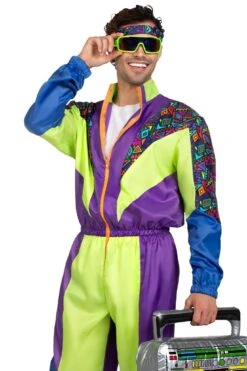 LEG AVENUE 2 Piece Retro 80S Tracksuit, Includes Zip-Up Tracksuit & Headband -Strippers Heels Store 2 Piece Retro 80S Tracksuit Includes Zip Up Tracksuit Headband 80s Costumes Leg Avenue SEXYSHOES COM 3 0defd1ca 35f5 4a57 a8cb cdc819f65fa1