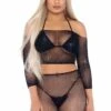 LEG AVENUE 2 Piece Rhinestone Fishnet Long Sleeve Crop Top & Biker Shorts -Strippers Heels Store 2 Piece Rhinestone Fishnet Long Sleeve Crop Top Biker Shorts Lingerie Sets Leg Avenue Black SEXYSHOES COM 5a1641fe a41e 46d5 99ed 1d09043d2196