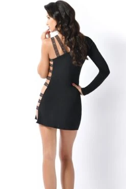 CHARMEL Lycra Asymmetrical Dress -Strippers Heels Store 2024 CHARMEL 4