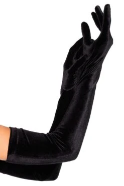 LEG AVENUE Velvet Opera Length Gloves