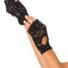 LEG AVENUE Lace Keyhole Fingerless Gloves -Strippers Heels Store 272400122 MAIN