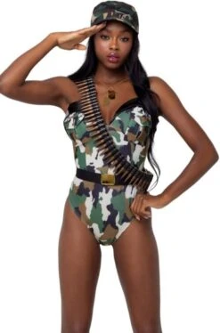 2PC Army Combat Bombshell.