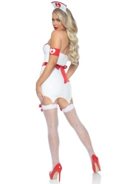 LEG AVENUE 4 Piece Er Hottie Costume Set -Strippers Heels Store 4 Piece Er Hottie Costume Set Nurse Costumes Leg Avenue SEXYSHOES COM 5