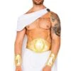 4pc Olympian God -Strippers Heels Store 4pc Olympian God Goddess Costumes Roma Costumes White SEXYSHOES COM