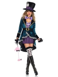 LEG AVENUE Delightful Hatter Costume