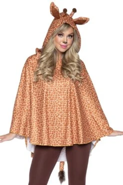 LEG AVENUE Giraffe Poncho Costume -Strippers Heels Store 86933 001 077