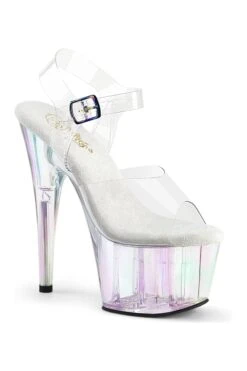 PLEASER ADORE-708HT Clear Vinyl Sandal