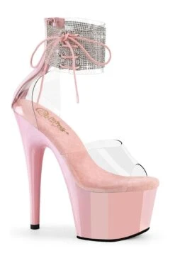 PLEASER ADORE-724RS Clear Vinyl Sandal