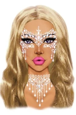 LEG AVENUE Choker Adhesive Body Jewels Sticker