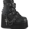 Demonia KERA-68 Ankle Boot -Strippers Heels Store Demonia KERA 68 Ankle Boot Ankle Boots Demonia Black SEXYSHOES COM