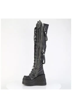 Demonia STOMP-310 Thigh Boot -Strippers Heels Store Demonia STOMP 310 Thigh Boot Thigh Boots Demonia SEXYSHOES COM 3