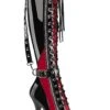 Devious INDULGE-2028 Knee Boot -Strippers Heels Store Devious INDULGE 2028 Knee Boot Knee Boots Devious Black SEXYSHOES COM
