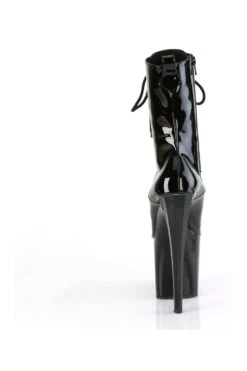 PLEASER ENCHANT-1040 Black Patent Knee Boot -Strippers Heels Store ENCHANT 1040 Black Patent Knee Boot Knee Boots Pleaser SEXYSHOES COM 4