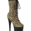 PLEASER FLAMINGO-1050LP Ankle Boot | Animal Faux Suede -Strippers Heels Store FLAMINGO 1050LP Ankle Boot Animal Faux Suede Ankle Boots Pleaser Animal SEXYSHOESCOM