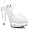 Fabulicious MARTINI-508SDT Sandal -Strippers Heels Store Fabulicious MARTINI 508SDT Sandal Sandals Fabulicious Clear SEXYSHOES COM
