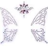 LEG AVENUE Fairy Adhesive Face Jewels Sticker -Strippers Heels Store Fairy Adhesive Face Jewels Sticker Body Jewelry Leg Avenue Clear SEXYSHOES COM