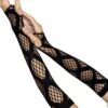 LEG AVENUE Faux Wrap Industrial Net Arm Warmers -Strippers Heels Store Faux Wrap Industrial Net Arm Warmers Gloves Leg Avenue Black SEXYSHOES COM