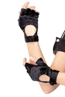 LEG AVENUE Fingerless Motercycle Glove