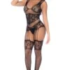 Fishnet Bodystocking -Strippers Heels Store Fishnet Bodystocking Bodystockings Mapale Black SEXYSHOES COM