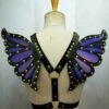 Faux Leather Purple/Gold Butterfly Wing Harness -Strippers Heels Store HAR 377 45e7736e e450 4459 be6d 6a925eed4023
