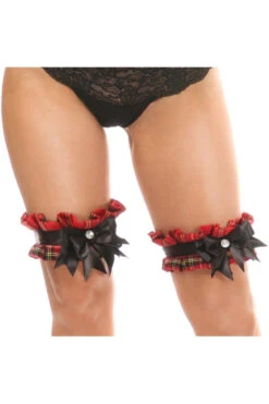 Plus Size Leg Garter Set