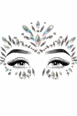 LEG AVENUE Iris Adhesive Face Jewels Sticker