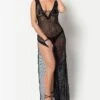 MANDELIEU Long Sequin Dress -Strippers Heels Store MANDELIEU 1800 2700 tool copy