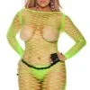 PLUS SIZE DIAMOND NET MINI DRESS -Strippers Heels Store PLUS SIZE DIAMOND NET MINI DRESS Stripper Dresses Elegant Moments Yellow SEXYSHOES COM