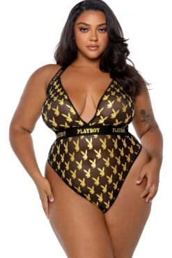 Playboy Foiled Bunny Teddy