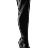 Pleaser ADORE-3000WCF Thigh Boot -Strippers Heels Store Pleaser ADORE 3000WCF Thigh Boot Thigh Boots Pleaser Black SEXYSHOES COM