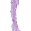 Pleaser FLAMINGO-3028 Thigh Boot -Strippers Heels Store Pleaser FLAMINGO 3028 Thigh Boot Thigh Boots Pleaser Purple SEXYSHOES COM