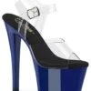 Pleaser SKY-308 Sandal -Strippers Heels Store Pleaser SKY 308 Sandal Sandals Pleaser Clear SEXYSHOES COM