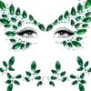 LEG AVENUE Poison Adhesive Face Jewels Sticker -Strippers Heels Store Poison Adhesive Face Jewels Sticker Body Jewelry Leg Avenue Green SEXYSHOES COM