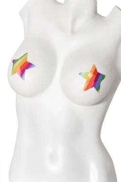 Coquette Rainbow X And Star Shaped Flat Pasty Set