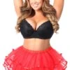 Red Ribbon Tutu -Strippers Heels Store Red Ribbon Tutu TuTu Petticoat Daisy Corsets SEXYSHOES COM