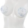 Coquette Round Tinsel Pasties -Strippers Heels Store Round Tinsel Pasties Pasties Coquette White SEXYSHOES COM