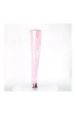 PLEASER SEDUCE-3010 Thig Boot | Pink Patent -Strippers Heels Store SEDUCE 3010 Pump Pink Patent Pumps Pleaser SEXYSHOESCOM 4