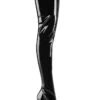 PLEASER SEDUCE-4000 Black Patent Thigh Boot -Strippers Heels Store SEDUCE 4000 Black Patent Thigh Boot Thigh Boots Pleaser Black SEXYSHOES COM