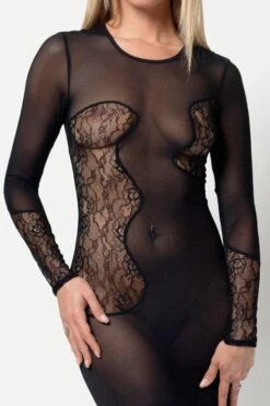 SORMIOU Mesh Body Dress 11 SORMIOU Mesh Body Dress -Strippers Heels Store SORMIOU 2