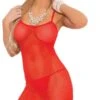 Fishnet Mini Dress -Strippers Heels Store SS Fishnet Mini Dress Dresses Elegant Moments Brand Red SEXYSHOES COM