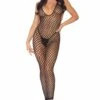 LEG AVENUE Seamless Crochet Footless Low Back Bodystockings -Strippers Heels Store Seamless Crochet Footless Low Back Bodystockings Bodystockings Leg Avenue Black SEXYSHOES COM