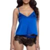 Sweet Dreams 2pc Lounge Set -Strippers Heels Store Sweet Dreams 2pc Lounge Set Lingerie Sets Roma Confidential Blue SEXYSHOES COM