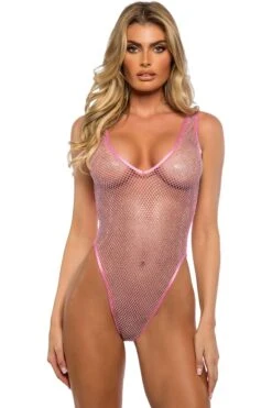 Think Pink Rhinestone Teddy