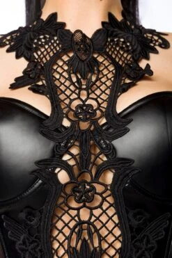 Wetlook Crop Top W/Flared Skirt Set -Strippers Heels Store Wetlook Crop Top wFlared Skirt Set Fetish Sets Saresia SEXYSHOESCOM 3