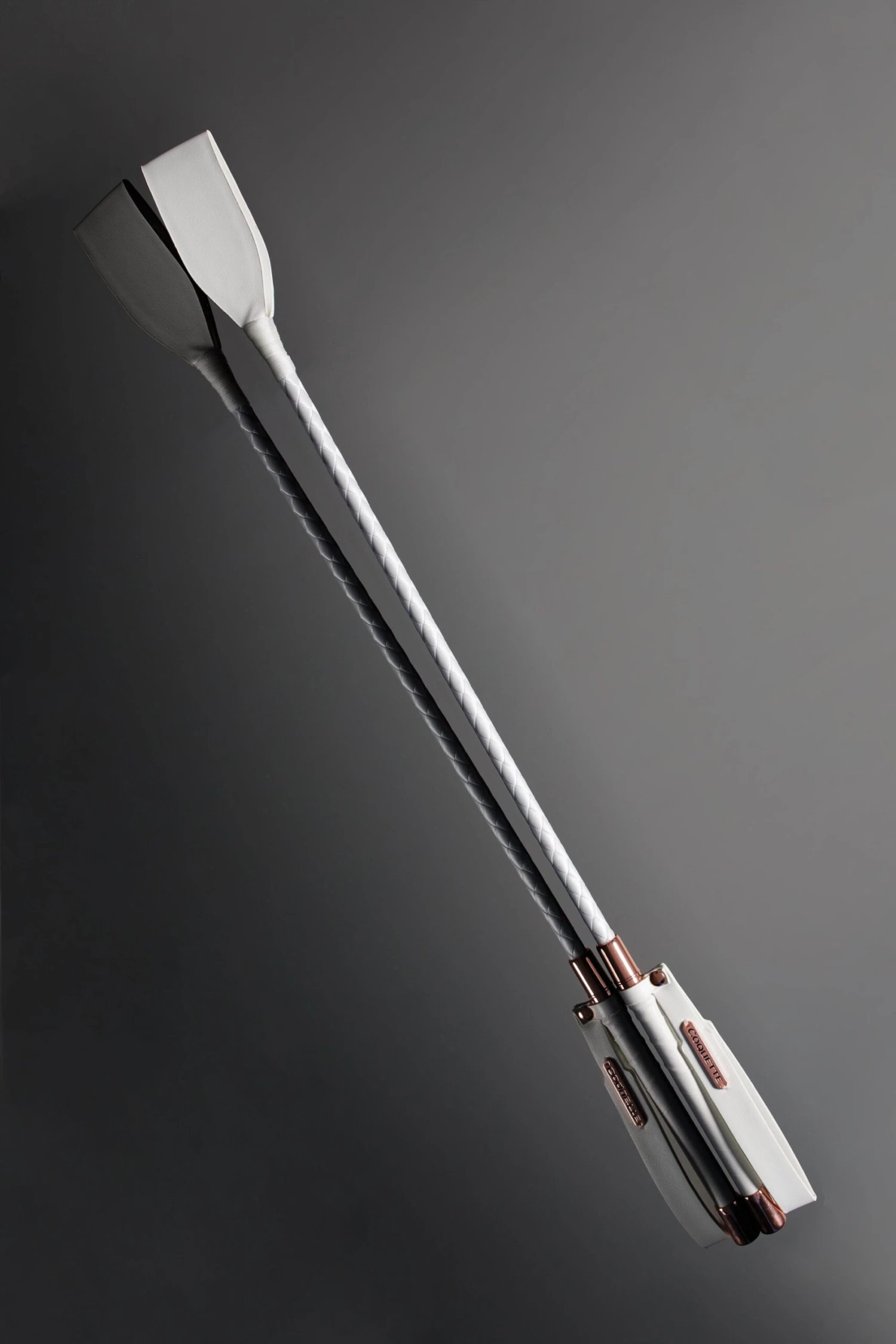 Coquette White Vegan Leather And Metal Crop Top 4 Coquette White Vegan Leather And Metal Crop Top - Image 2