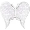 White/White Faux Leather & Lace Angel Wing Body Harness -Strippers Heels Store WhiteWhite Faux Leather Lace Angel Wing Body Harness Wings Harness Daisy Corsets SEXYSHOES COM