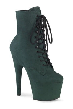 PLEASER ADORE-1020FS Exotic Boot | Green Faux Suede